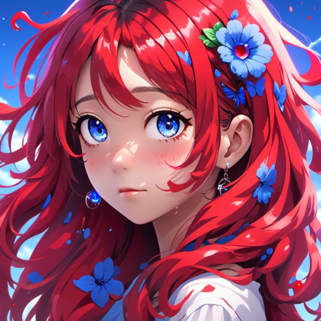 <lora:Eunhagye Bijeon XL:1.0>, crystalline goddess, blue glowing flower eyes, long hair, detailed head and shoulders portrait, detailed intr...