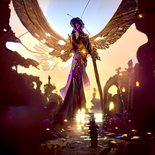 How does real angel look like