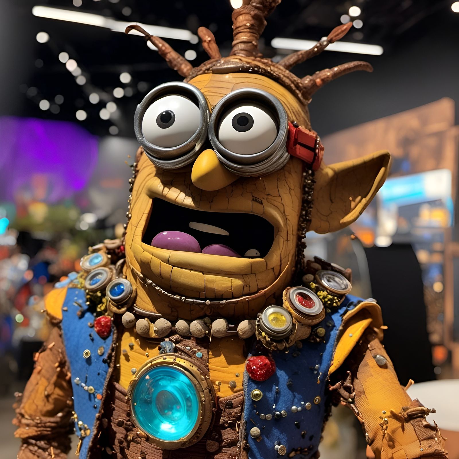 The Conspiracy Minion - AI Generated Artwork - NightCafe Creator