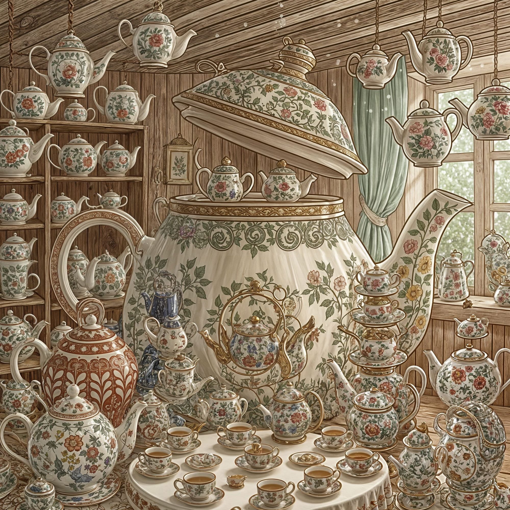 A Trippy Teapot Party 