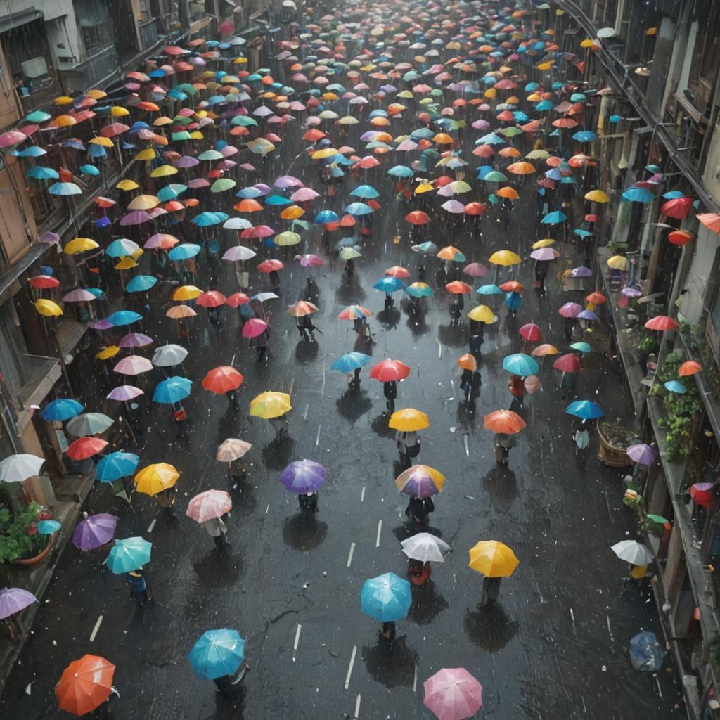 Sometimes, life’s storms don’t need to be battled; just find your shelter and enjoy the ride.