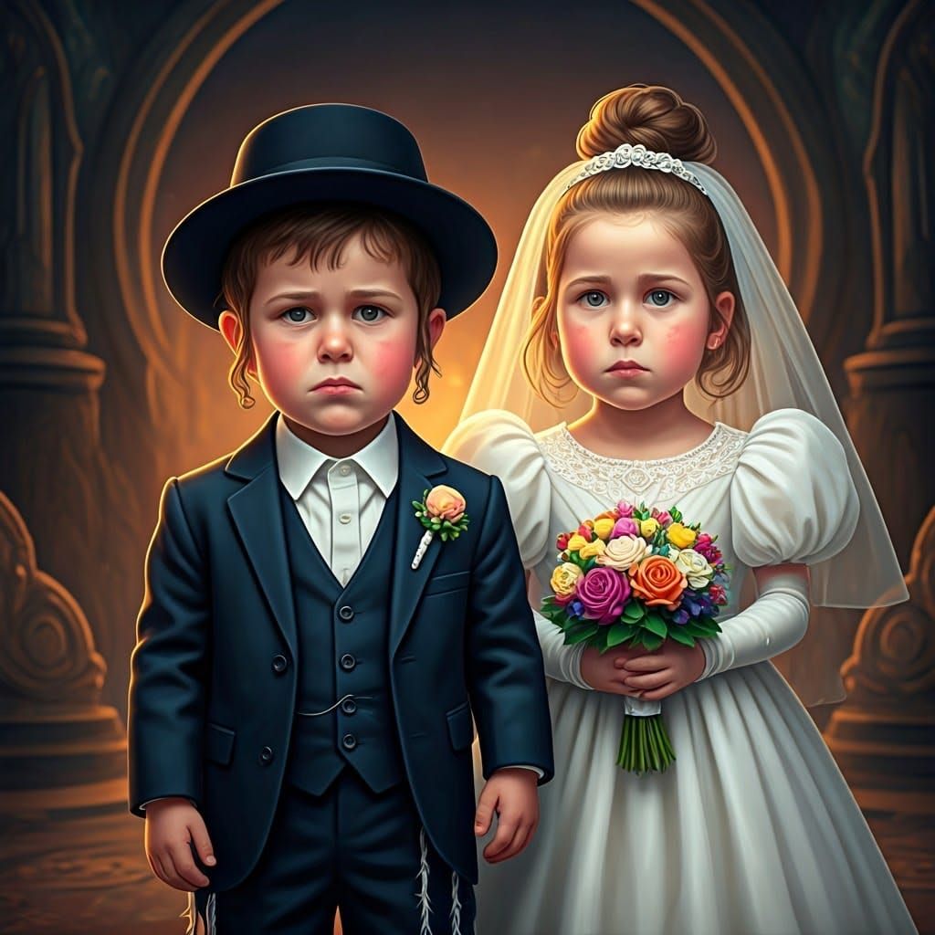 חתן כלה מצוברחים........ מענין למה?