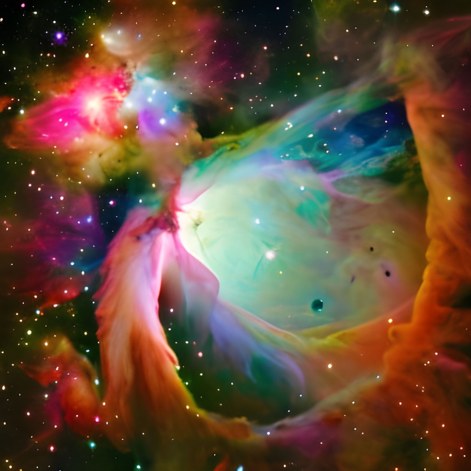 Orion Nebula  by @Zardoz