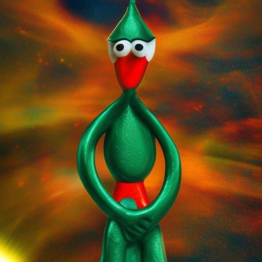 Gumby Art space supernova