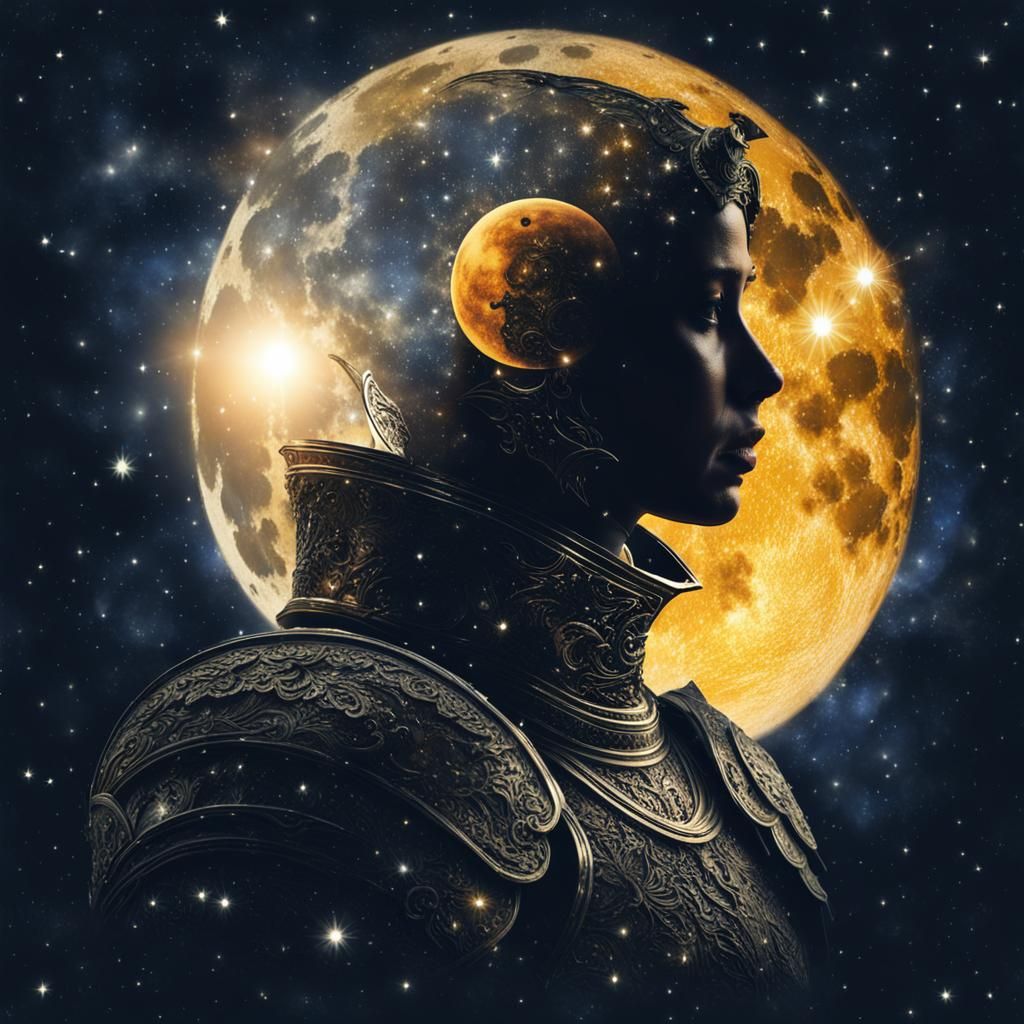 Celestial knight  by @Lokky