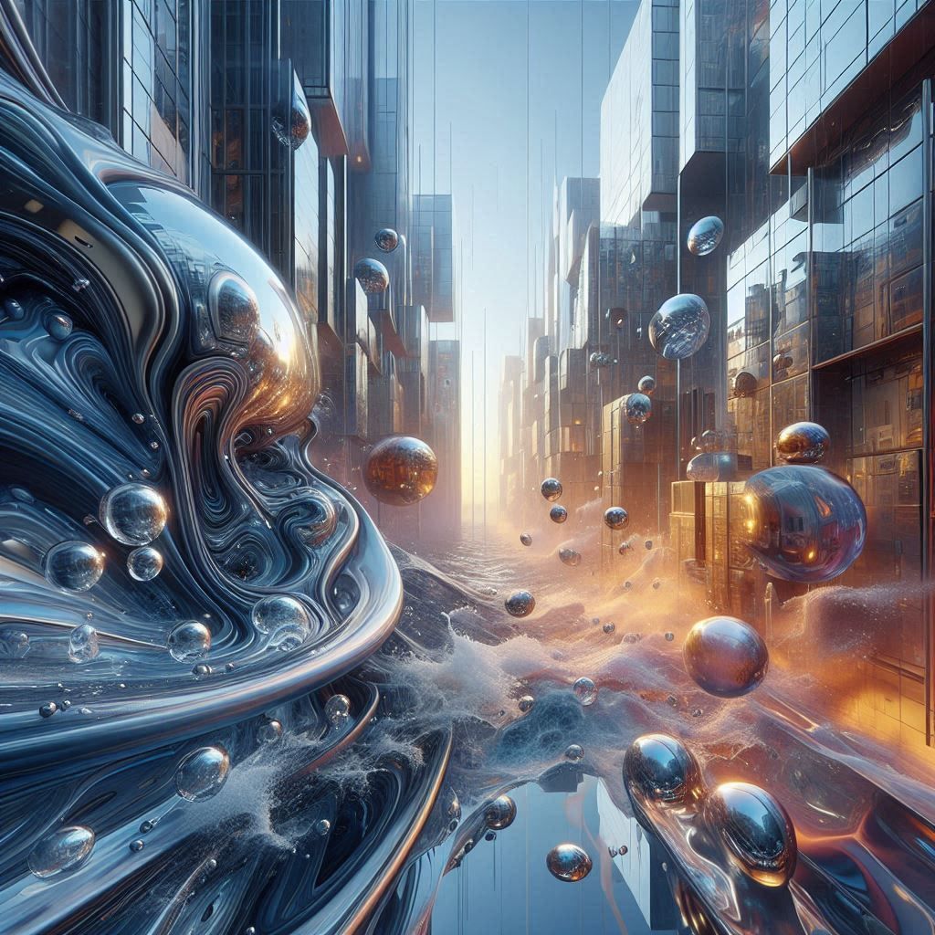 Reality folds in on itself