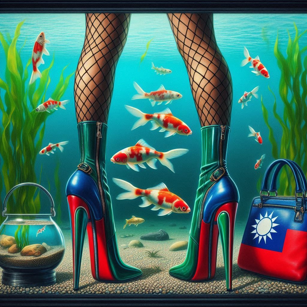 Taiwan bag and boots