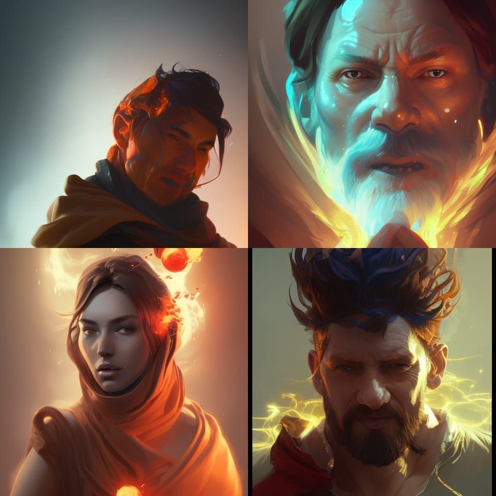 Wizard, fireball