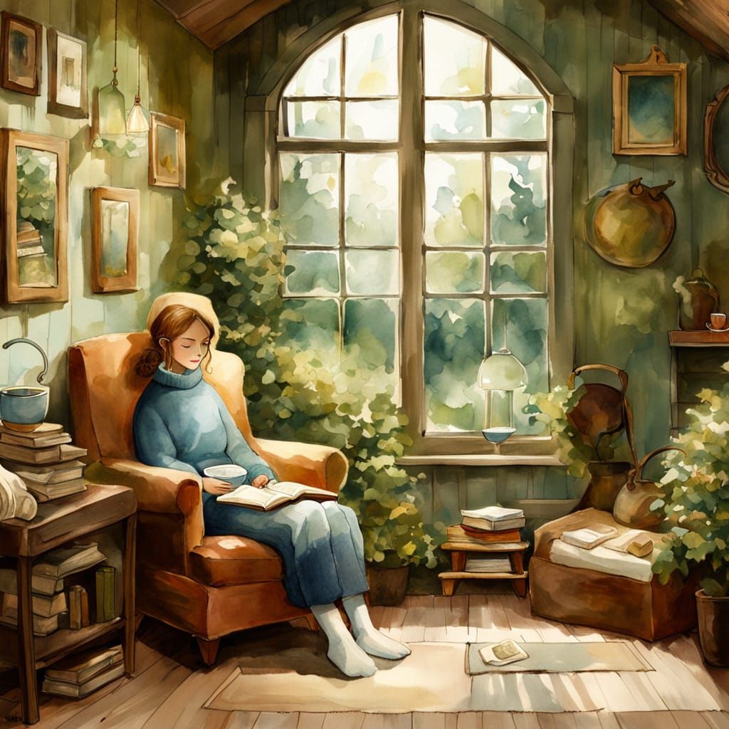 Anime version of hygge 