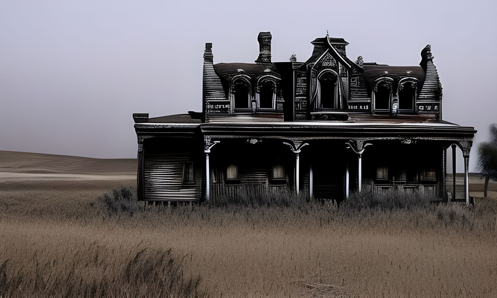 Haunted Old West Bar