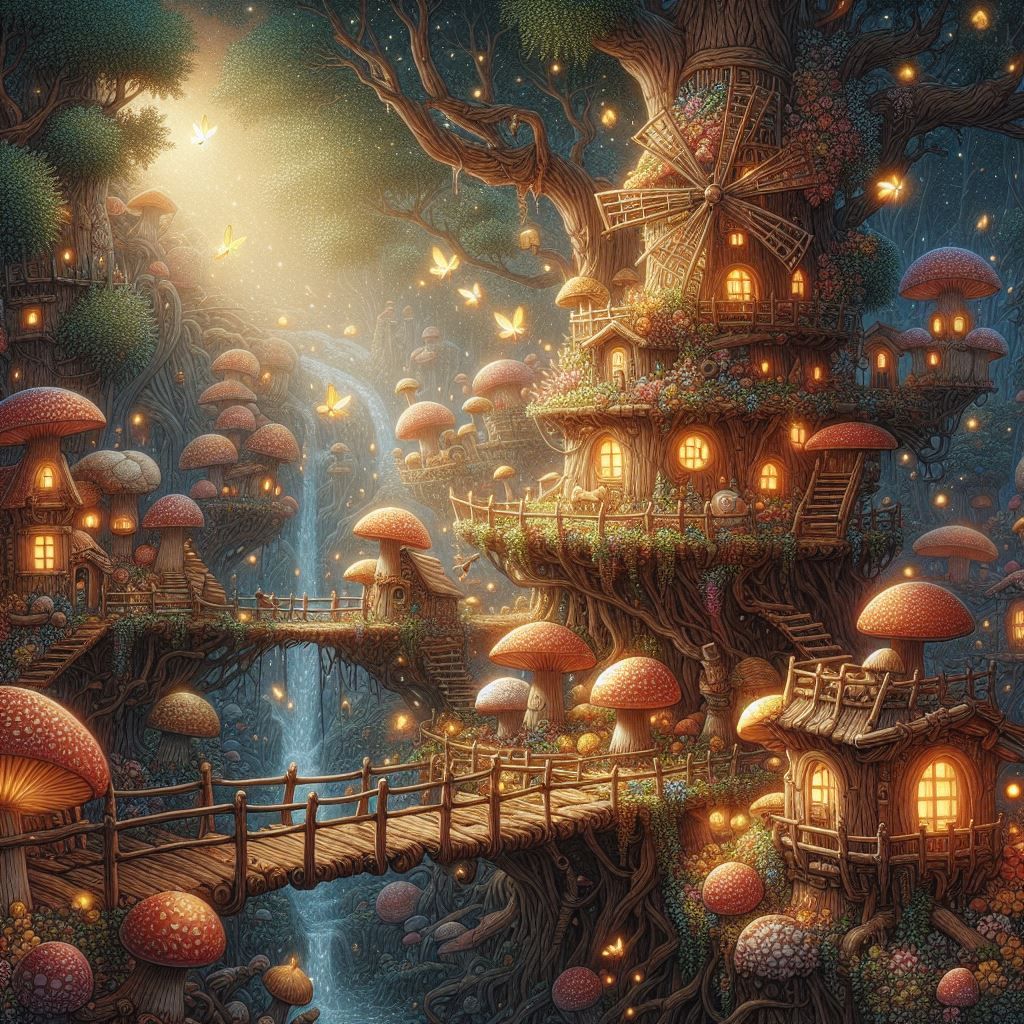 The Forest Series: Silvania village 3