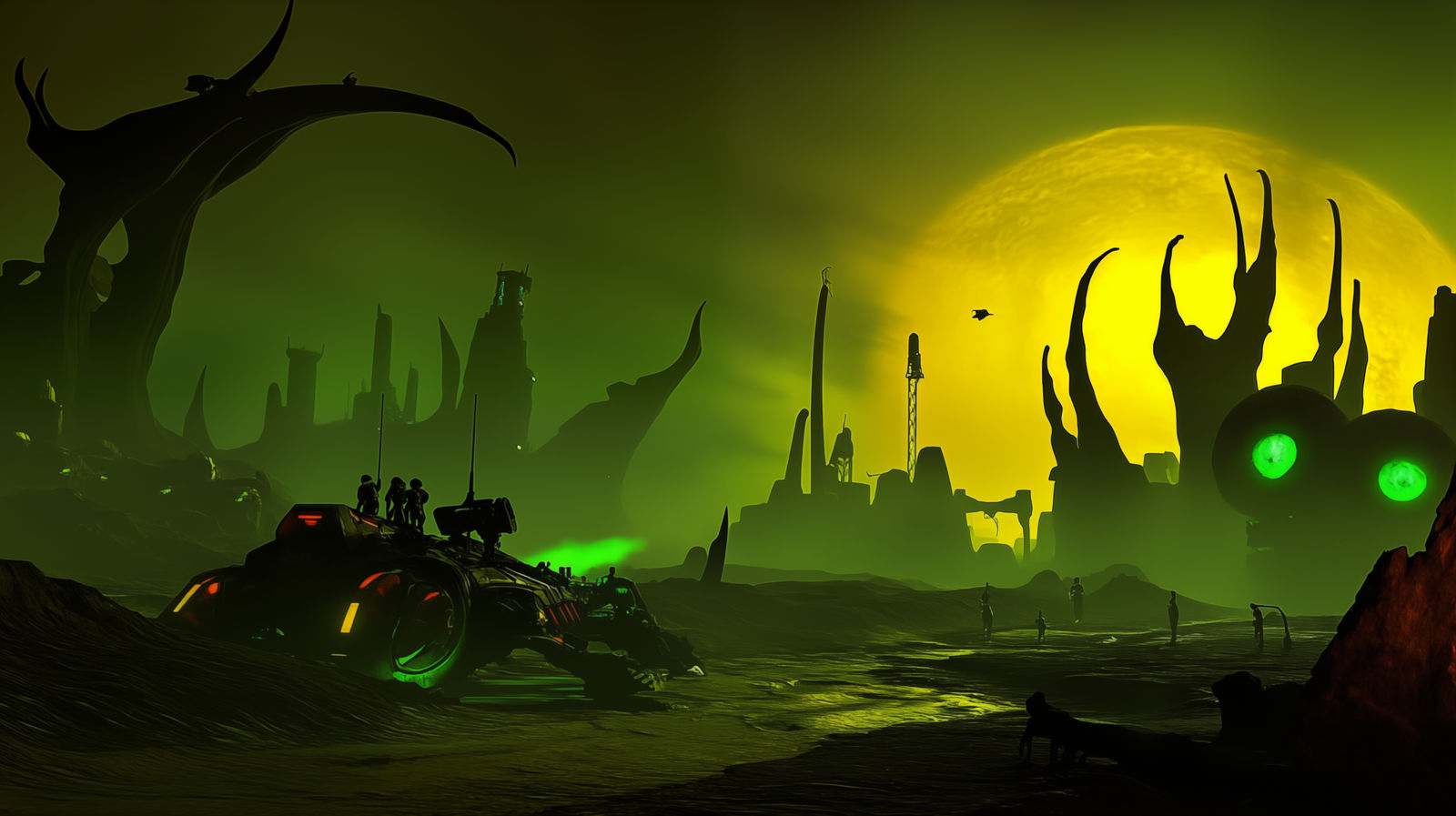 Concept Exploration: Alien Territory (4k)