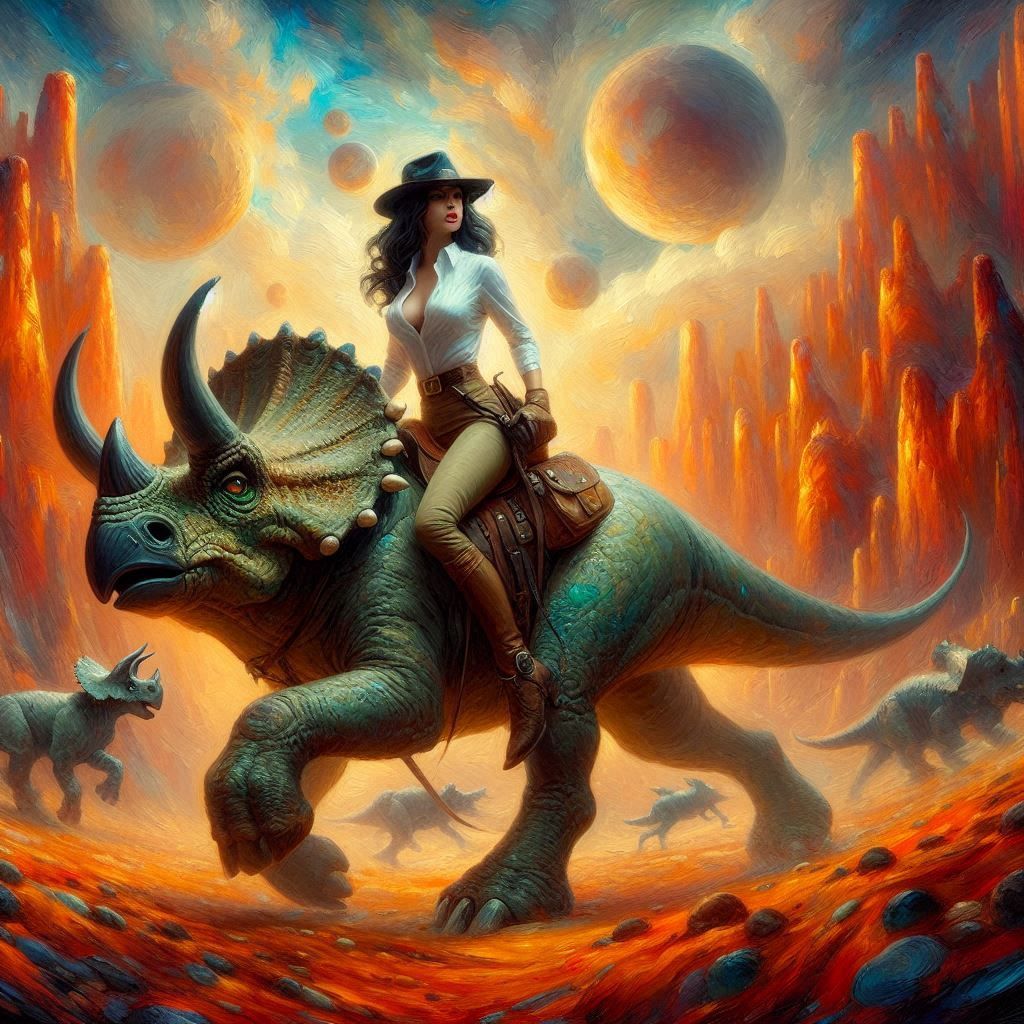 Dino Rider A Maxine Travers Adventure