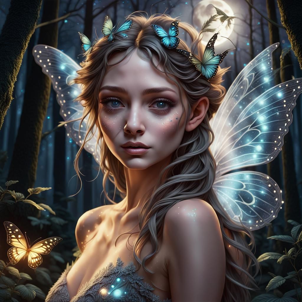 Butterfly Fairy - AI Generated Artwork - NightCafe Creator