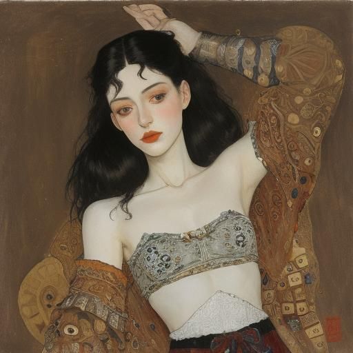 Another beautiful vampire in very interesting underwear 
By ...