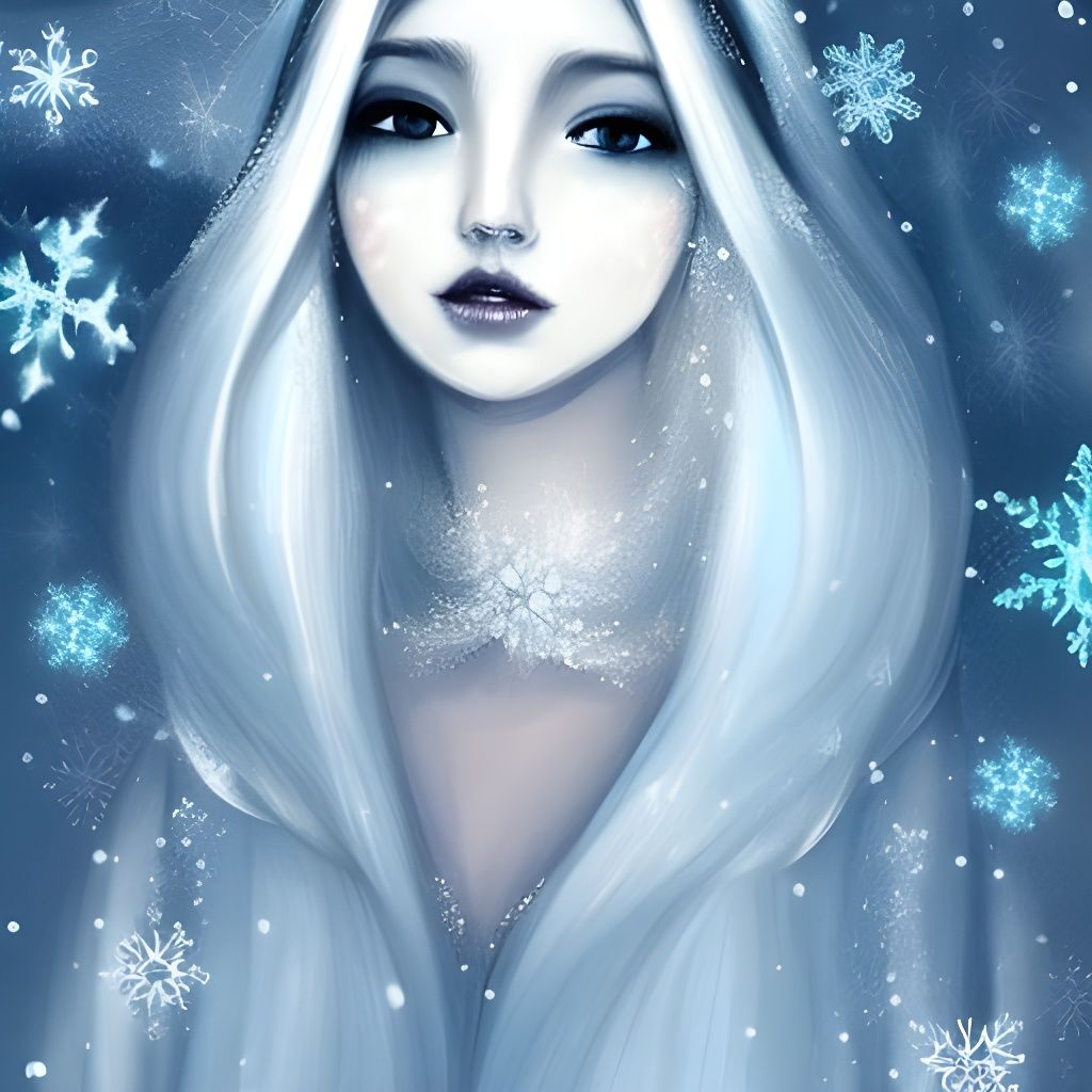 The Beautiful Snow Princess Ai Generated Artwork Nightcafe Creator 4895