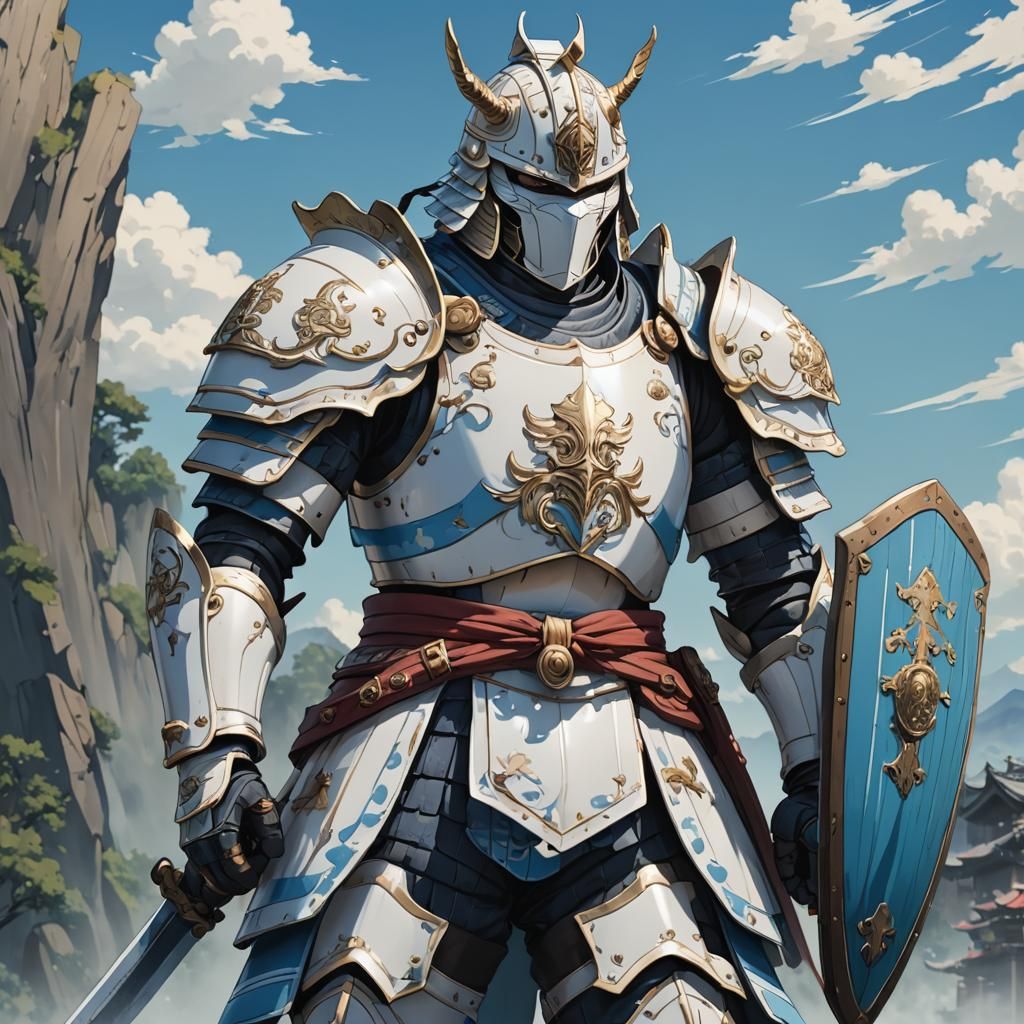 White Faith Knight - AI Generated Artwork - NightCafe Creator