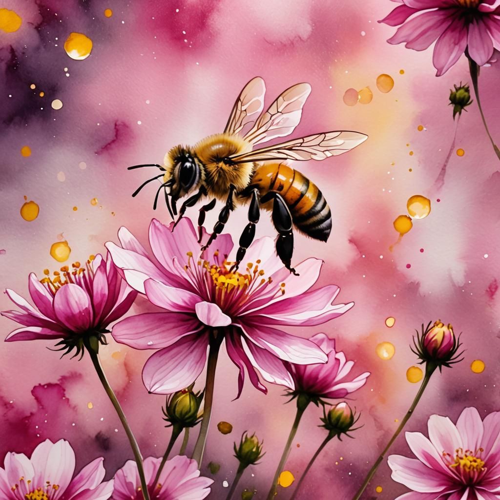 Bee 🐝   by @NekoNesto