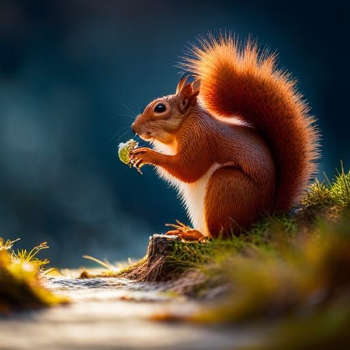 Squirrel Chomping