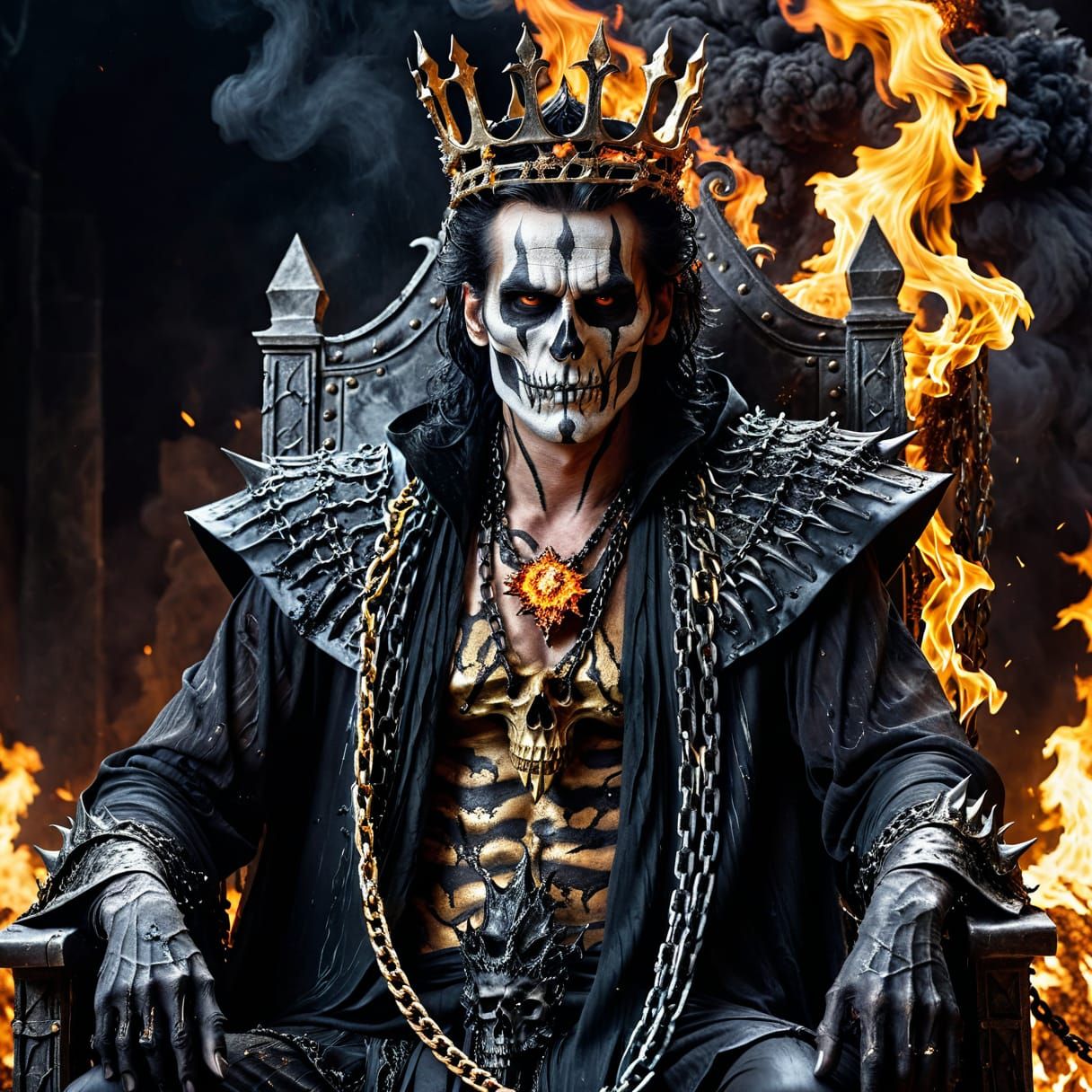 Throne of Ash and Bone: The Crowned Revenant King