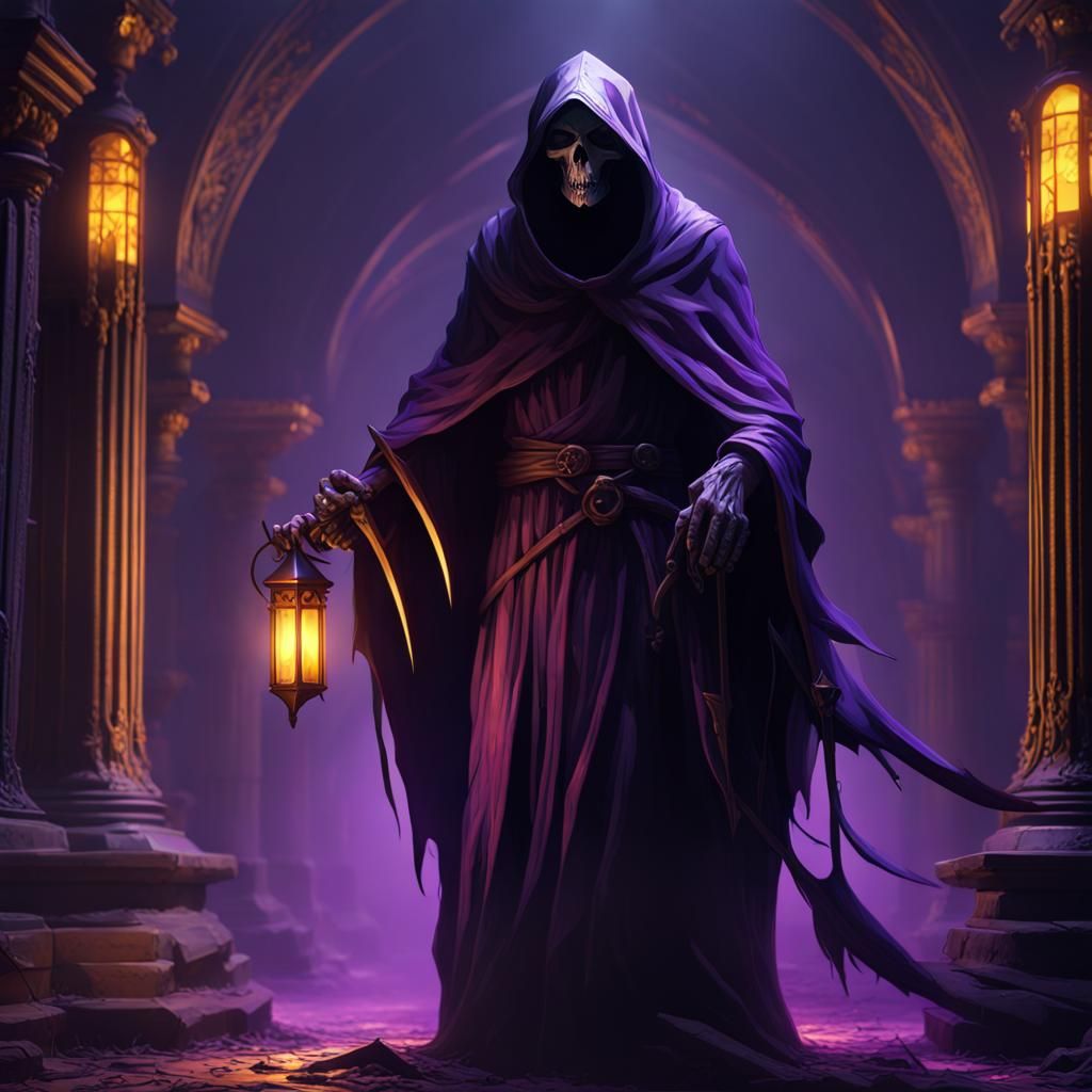 The Grim Reaper - AI Generated Artwork - NightCafe Creator