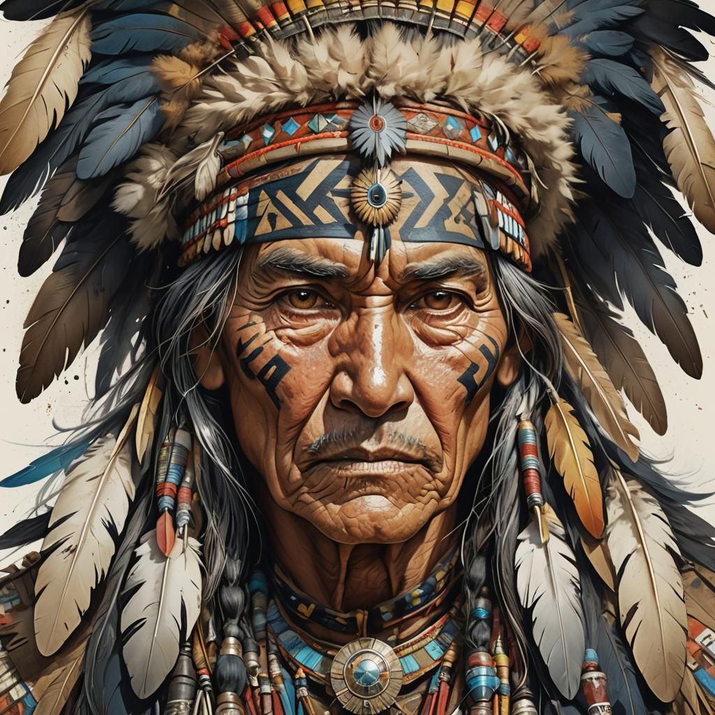 The Native Healer And Medicine Man - AI Generated Artwork - NightCafe ...