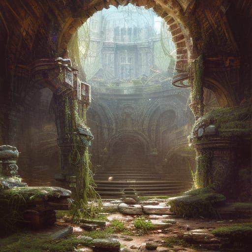 Mage tower's ruins