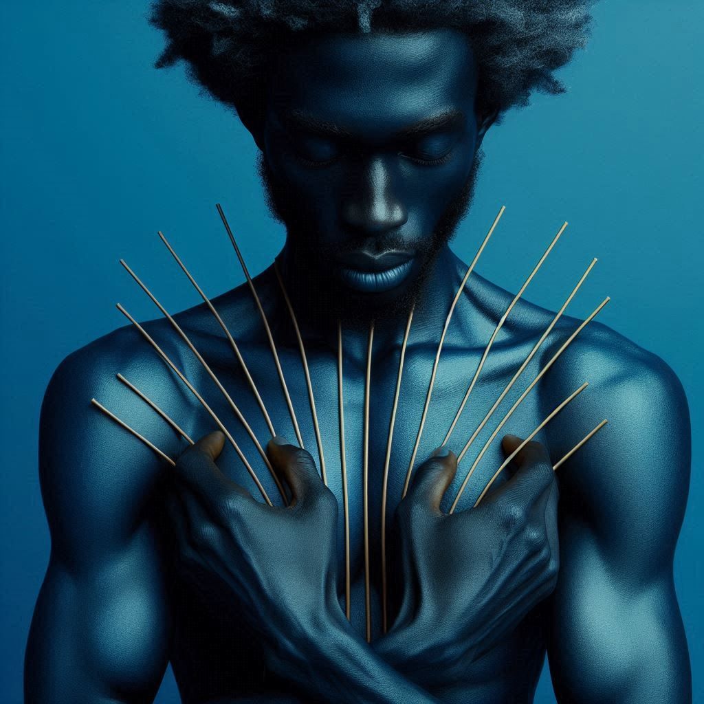 Don't try to understand. Just feel the blue. Breathe.