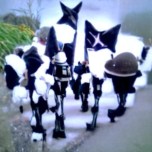 the starres are marching sadly home