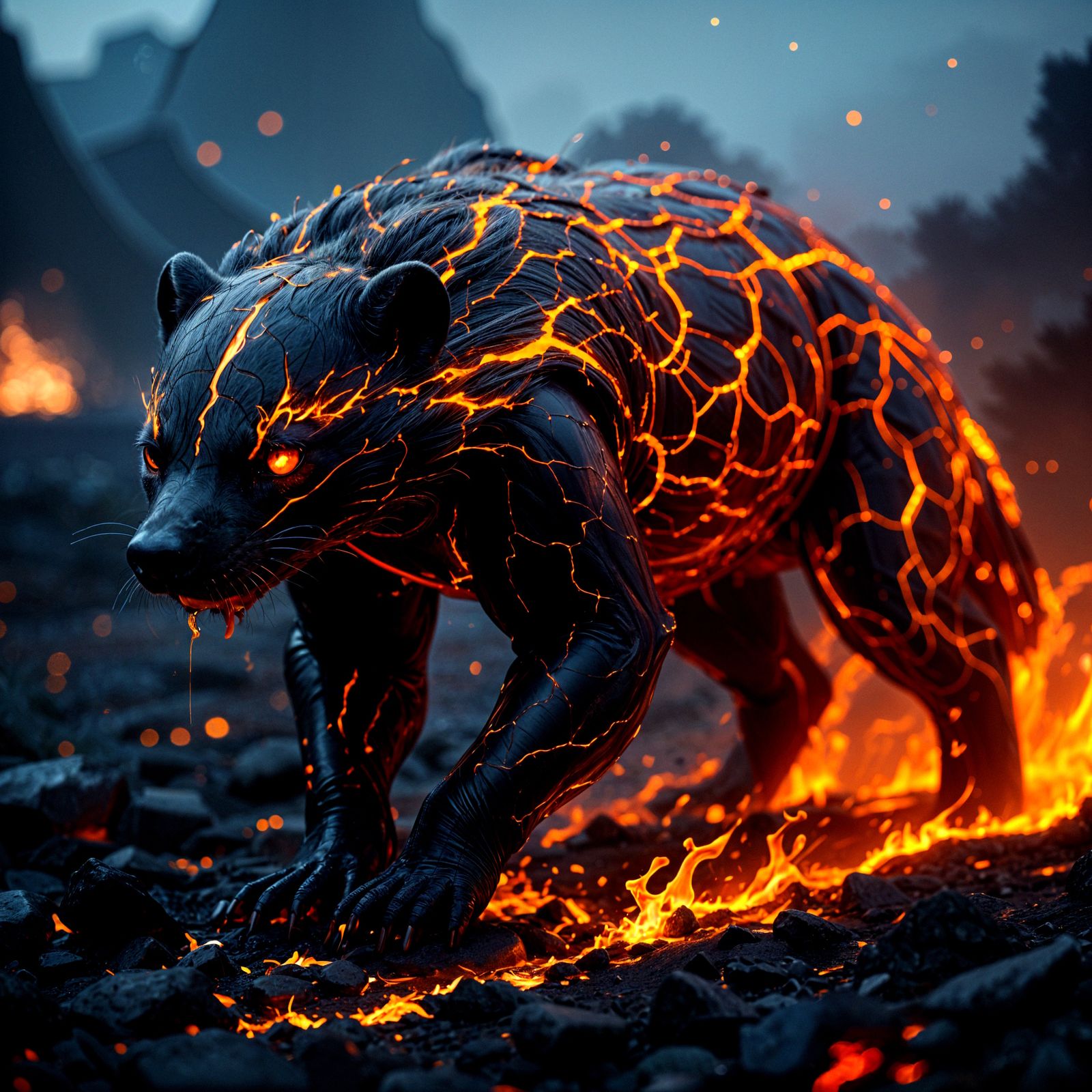 Magma Badger