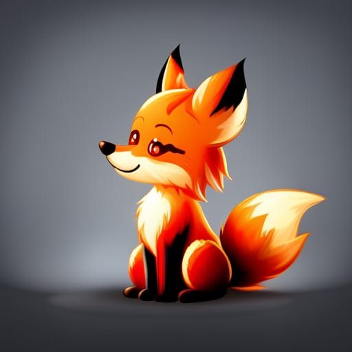 Sweet little fox 🦊 - AI Generated Artwork - NightCafe Creator