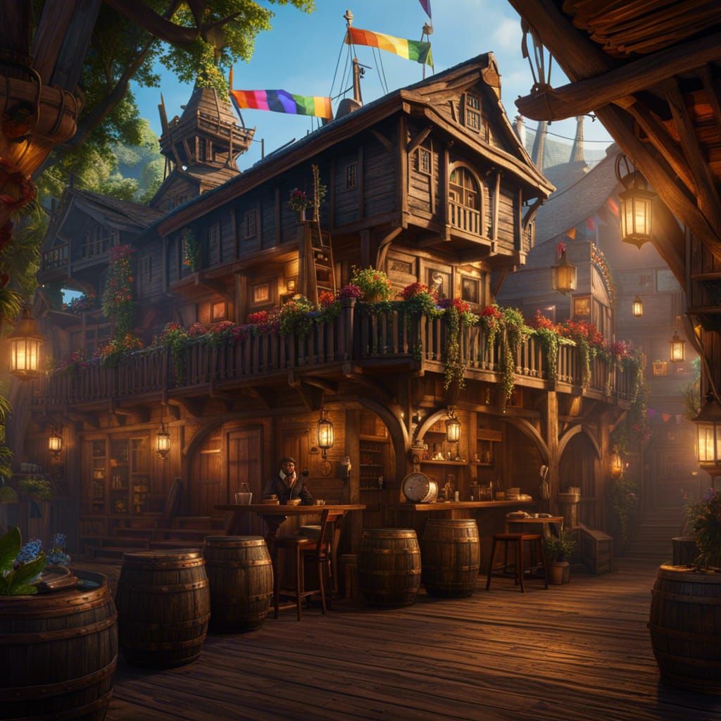 The Bulge, gay pirate tavern, formerly known as the Bilge  by @CaptBoomerang