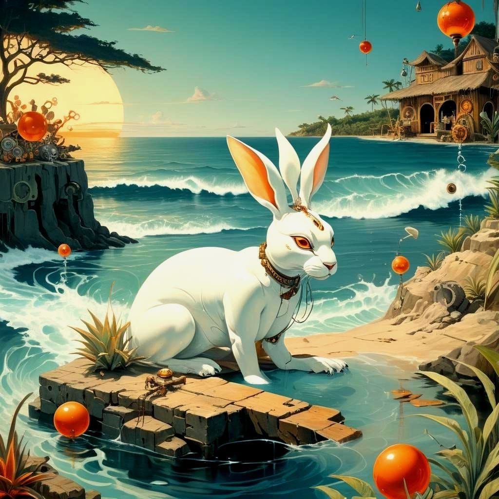 an exceedingly 'Rare' Rabbit ____
