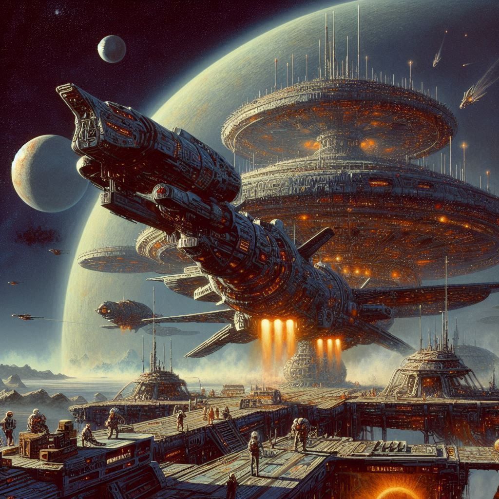 Lagrange IV. Space Station type 3.