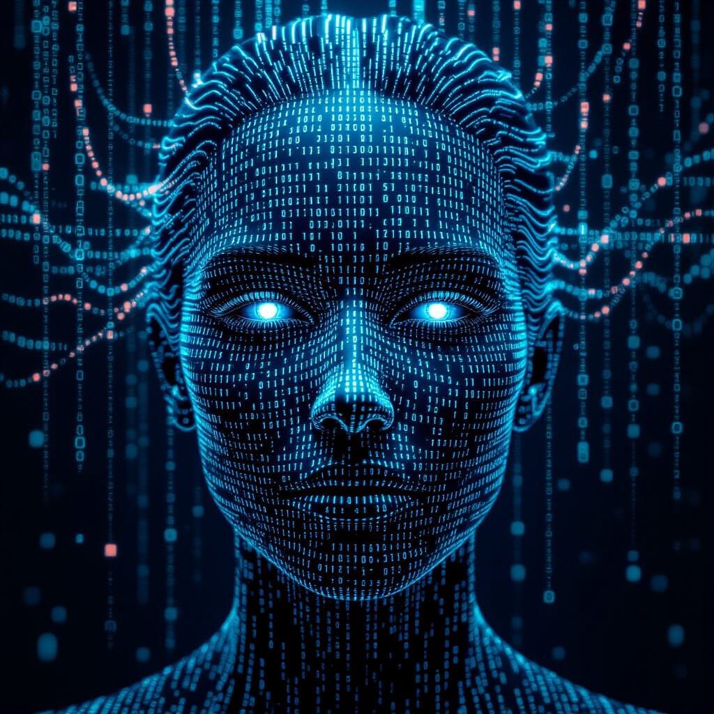 Digital Human Face  by @Robert Steel