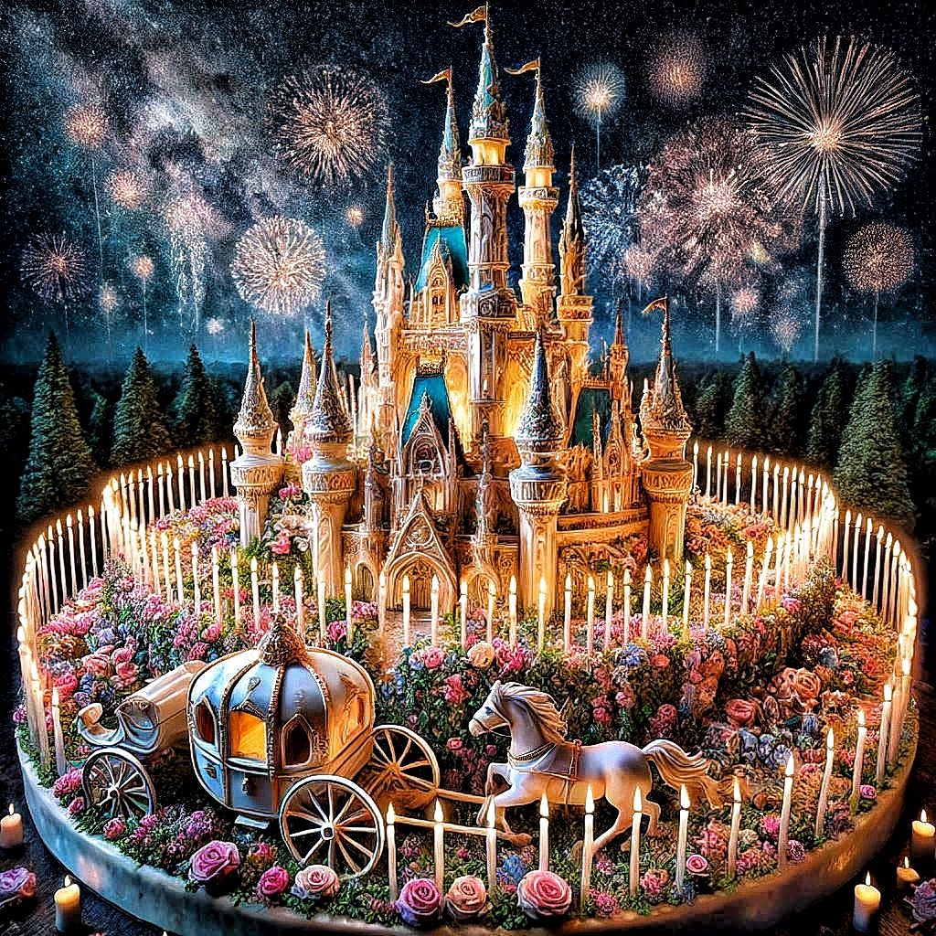 Cinderella birthday cake