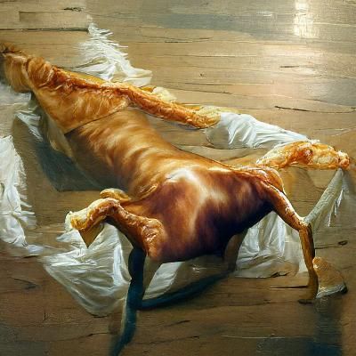 A long John horse