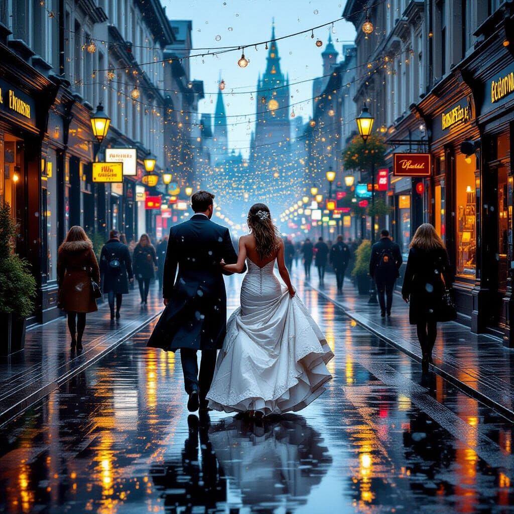 Vibrant Joyful Moment Frozen in Time: Hyperrealistic Photo