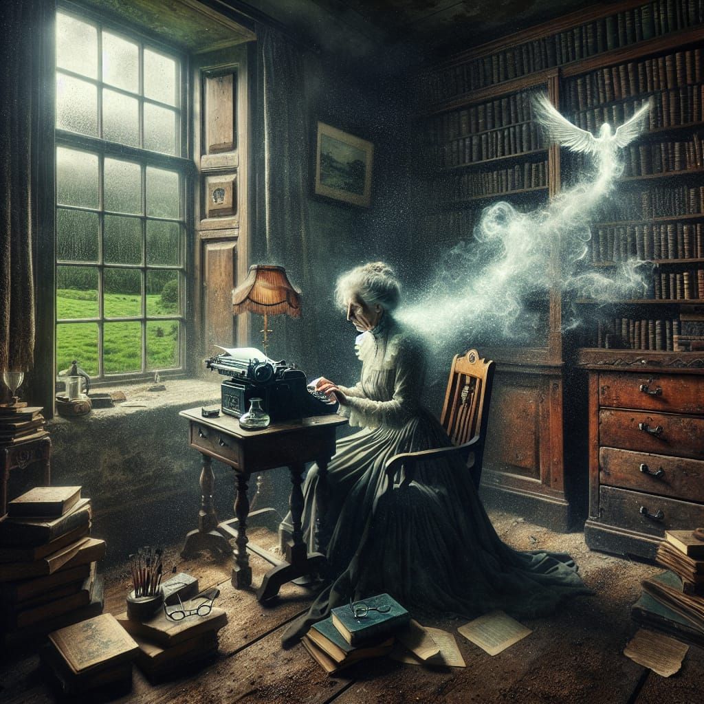 Ghostwriter ~ PROfessionals at work   by @EvolvingSoul