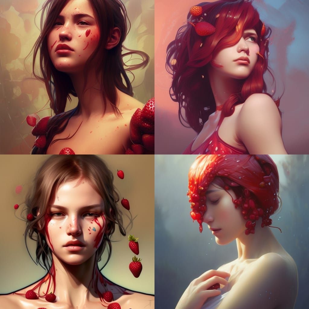 strawberry girl