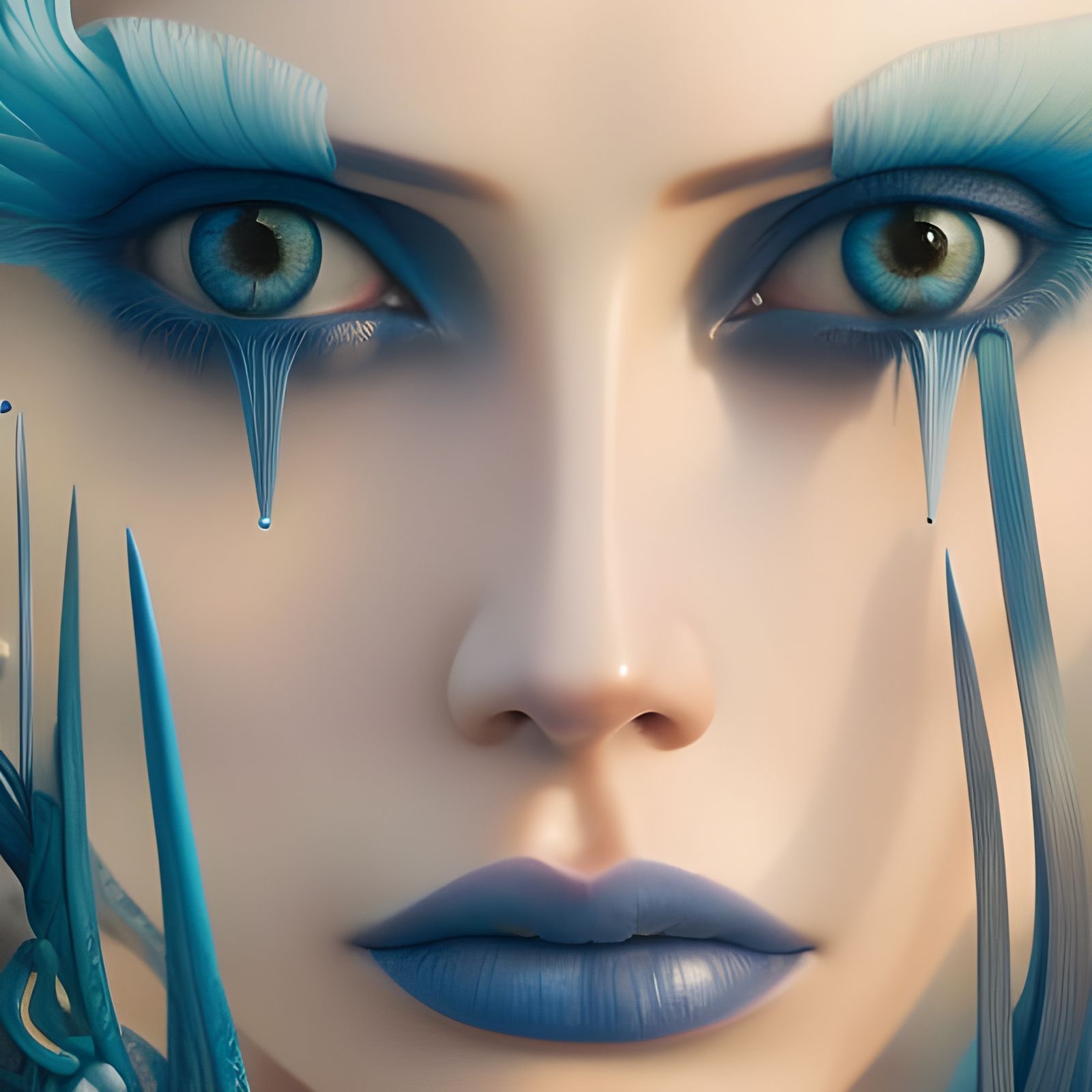 Blue.