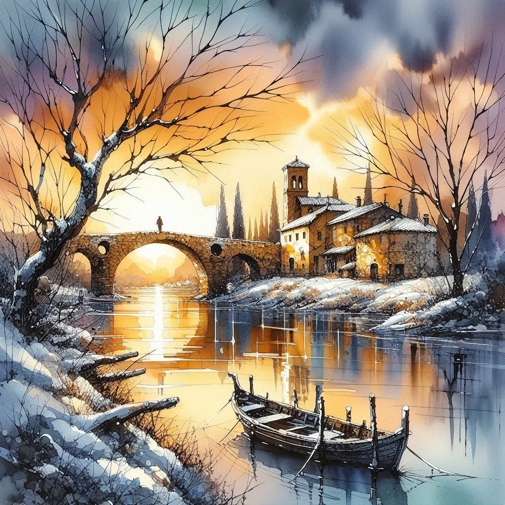 Winter scene  by @Csf