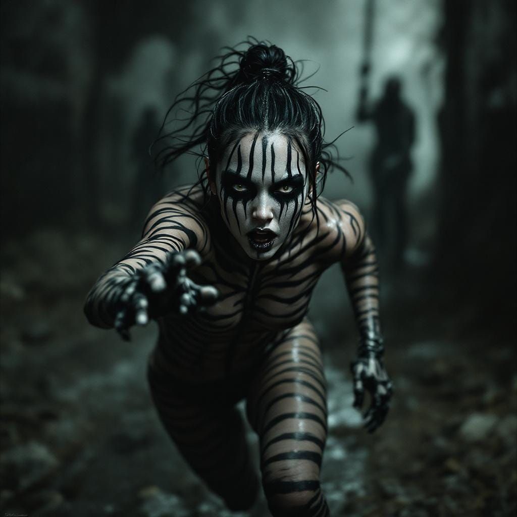 the Vengeful Zebra Wench  by @Doc