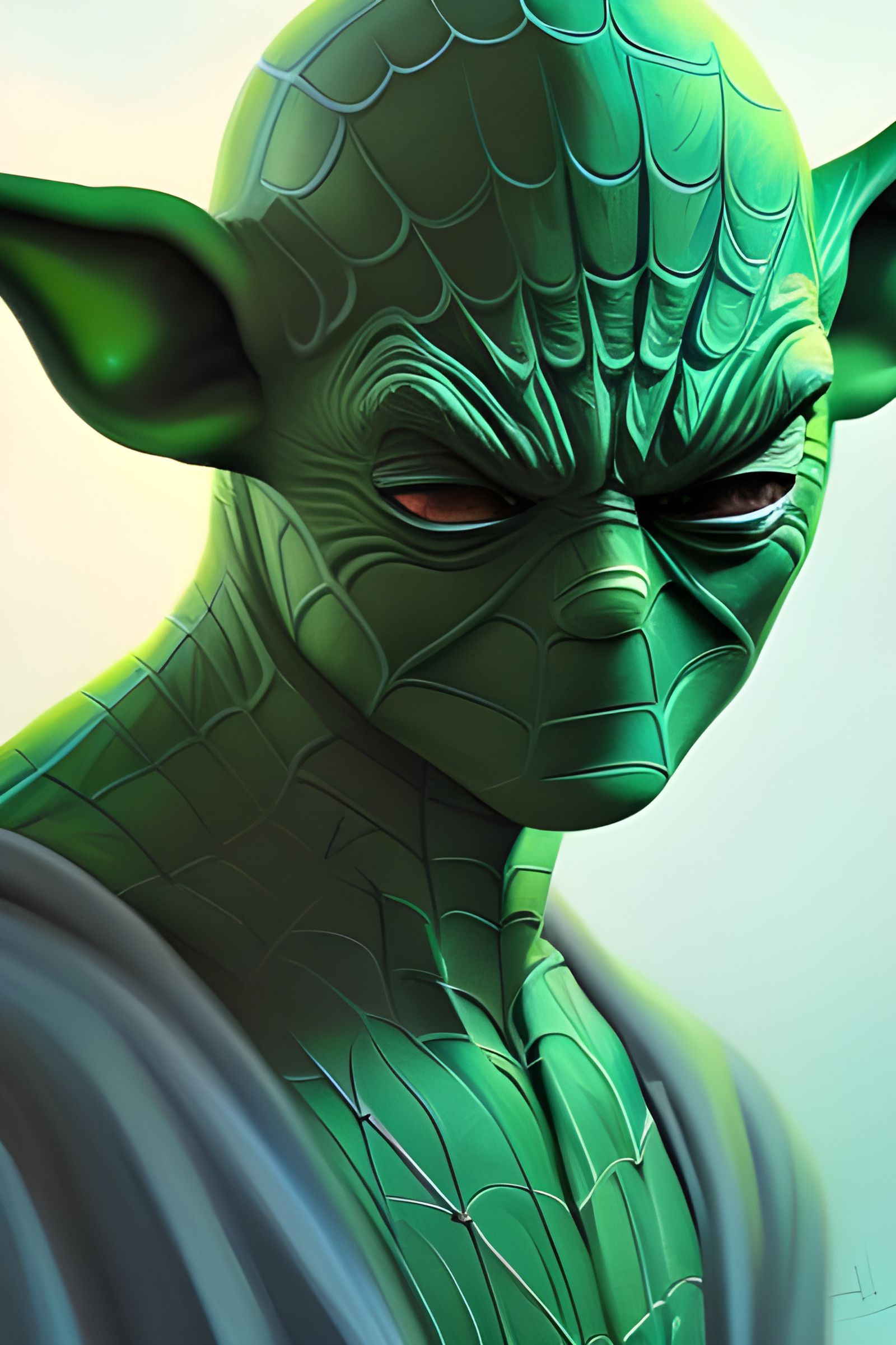 Spider-yoda  by @Petrovic