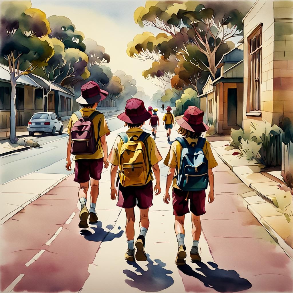Heading to school  by @Suz