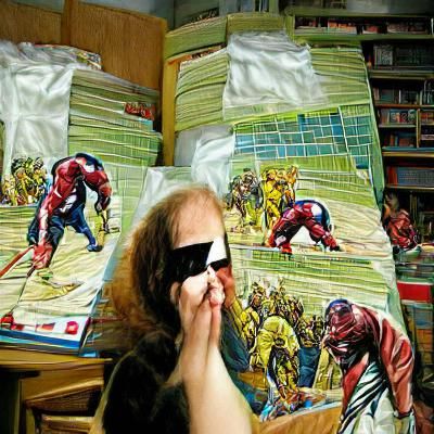 Blind Marvel Comics