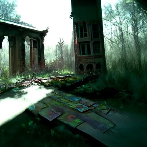 abandoned school