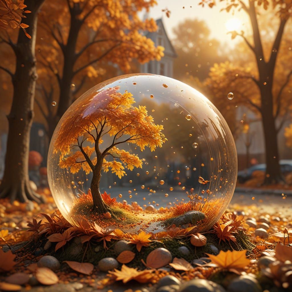 autumn in miniature  by @Terminus