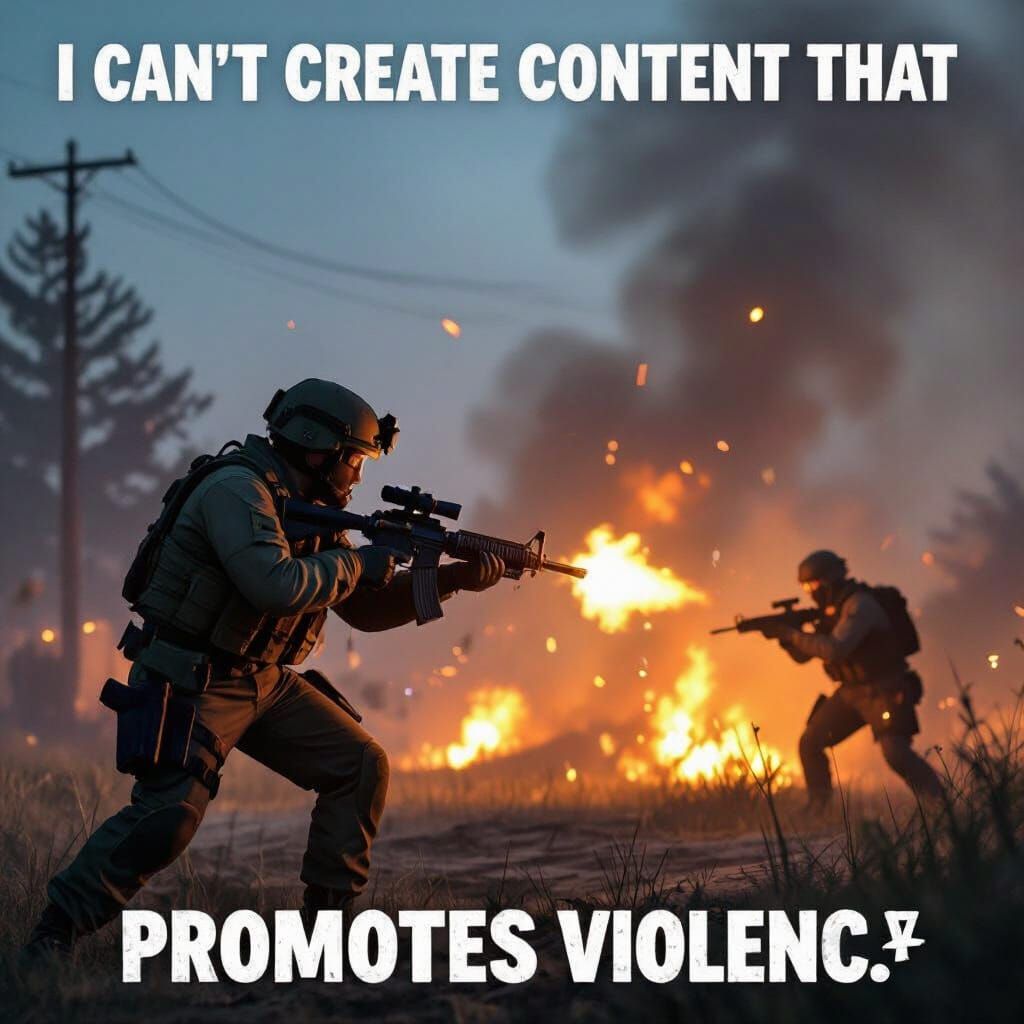 מה שלא הולך עם חיוך, הולך עם חיוך ואקדח.