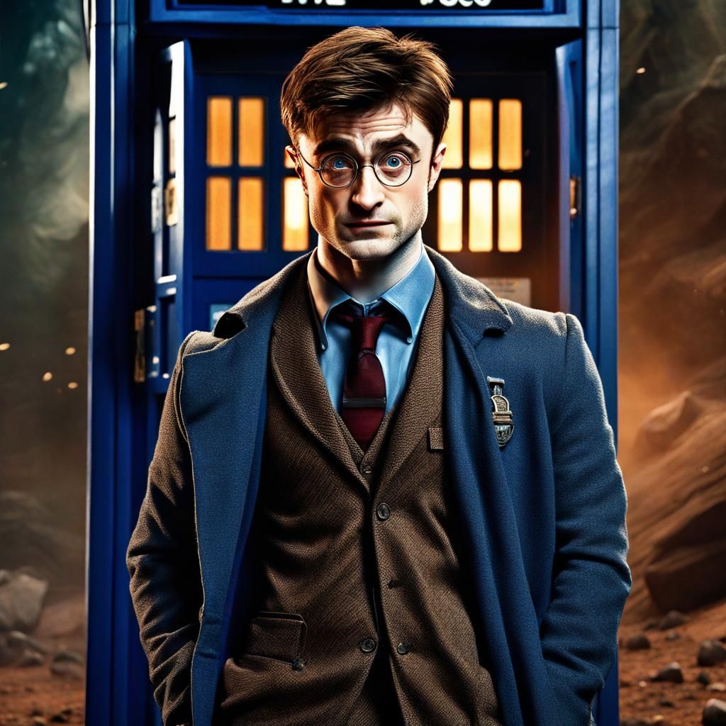 Daniel Radcliffe As The Doctor - Ai Generated Artwork - Nightcafe Creator